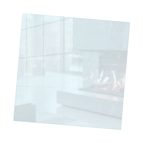 with a frosted visual effect