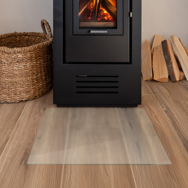 Rectangular hearth plate Frosted visual effect