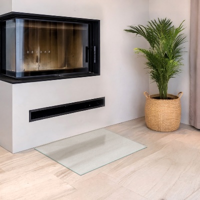 Rectangular hearth plate Frosted visual effect