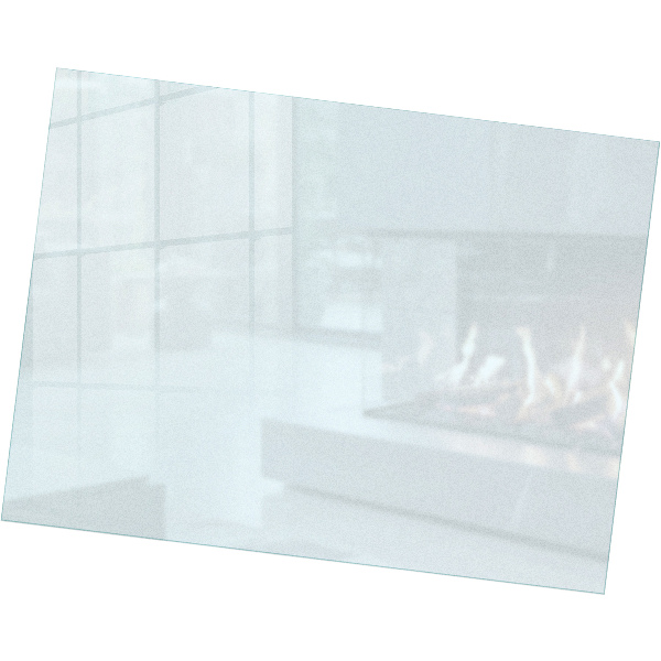 Rectangular hearth plate Frosted visual effect