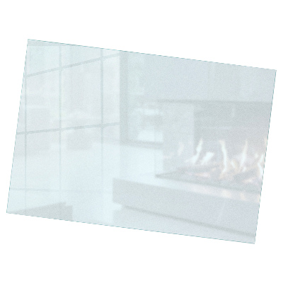 Rectangular hearth plate Frosted visual effect