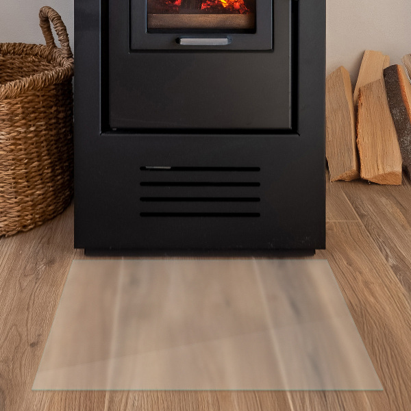Rectangular hearth plate Frosted visual effect