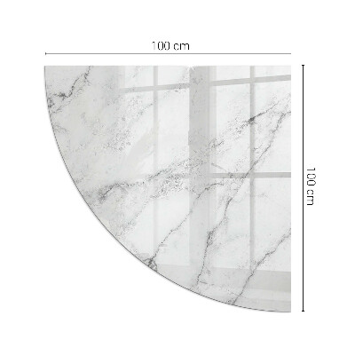 Corner glass hearth for wood burner Marble accents with delicate veining