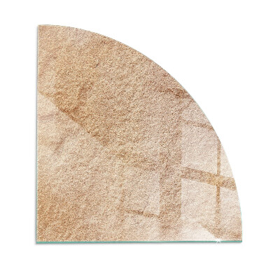 Corner glass hearth for wood burner The nature of the stone structure