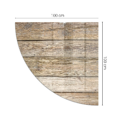 Quarter glass hearth stove Natural style boards