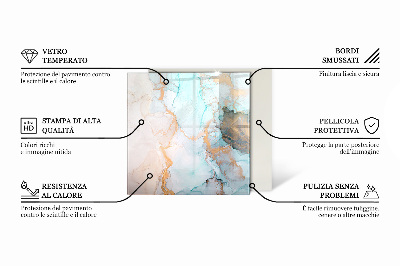 Rectangular tempered glass hearth Geometry in three dimensions