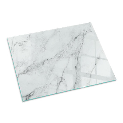 Rectangular glass hearth for wood stove Marble accents with delicate veining