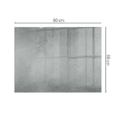 Rectangular glass hearth Concrete structure with effect