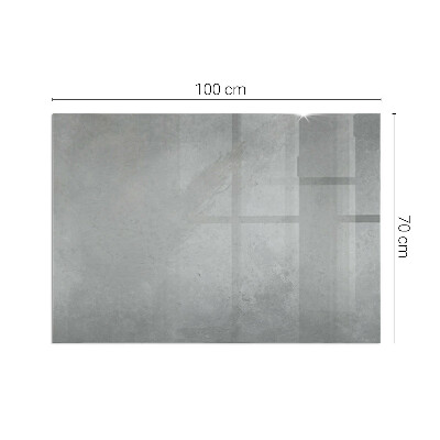 Rectangular glass hearth Concrete structure with effect