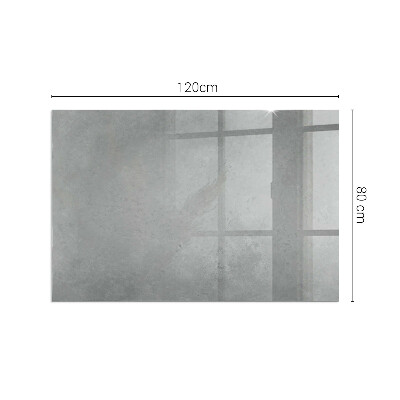 Rectangular glass hearth Concrete structure with effect