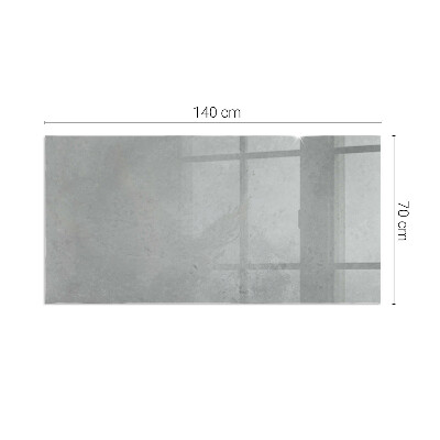 Rectangular glass hearth Concrete structure with effect