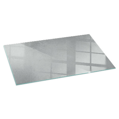 Rectangular glass hearth Concrete structure with effect