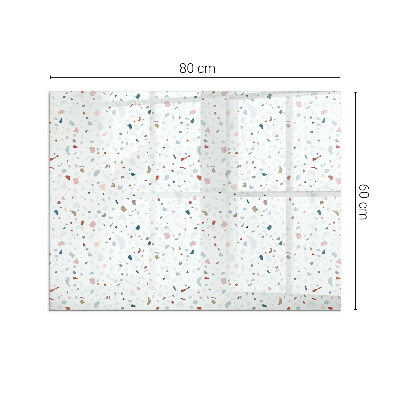 Rectangular glass hearth for wood stove Shapes in miniature
