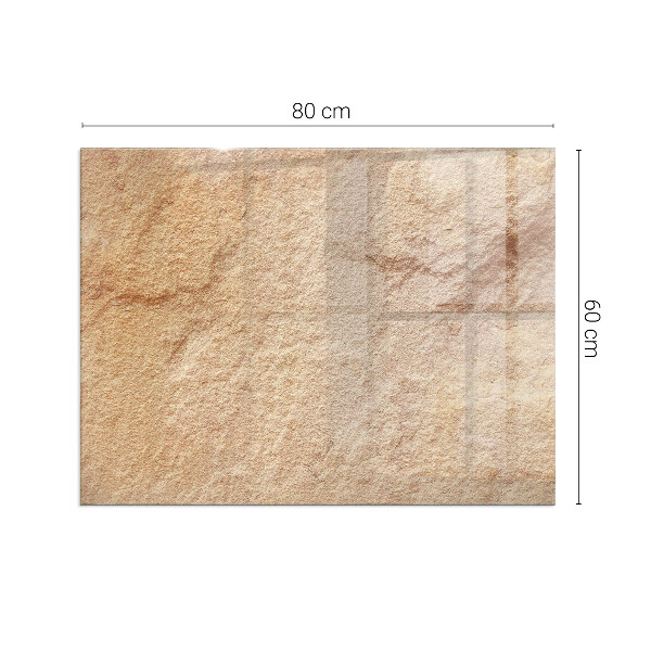 Rectangular glass hearth for wood stove The nature of the stone structure