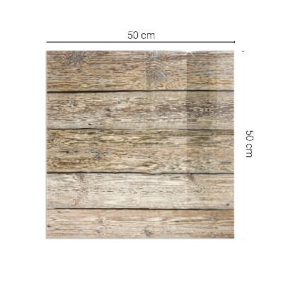 Rectangular glass hearth Wooden mosaic in the layout