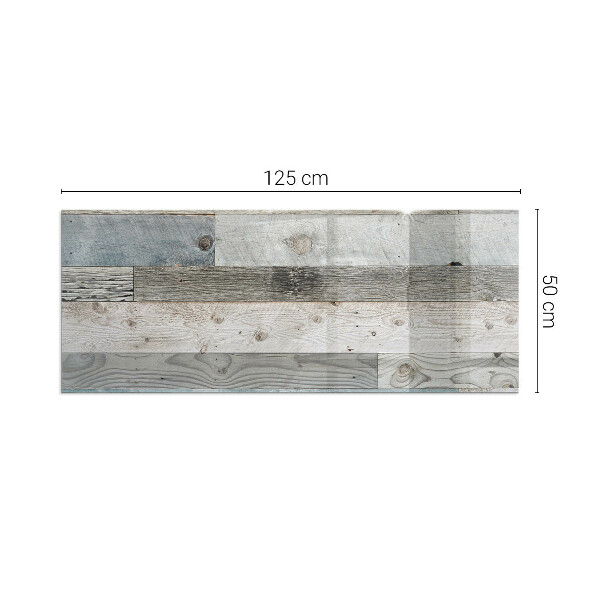 Rectangular tempered glass hearth Board colors in various shades
