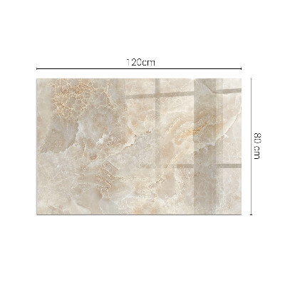 Rectangular glass hearth for wood stove Stone pattern inspired by nature