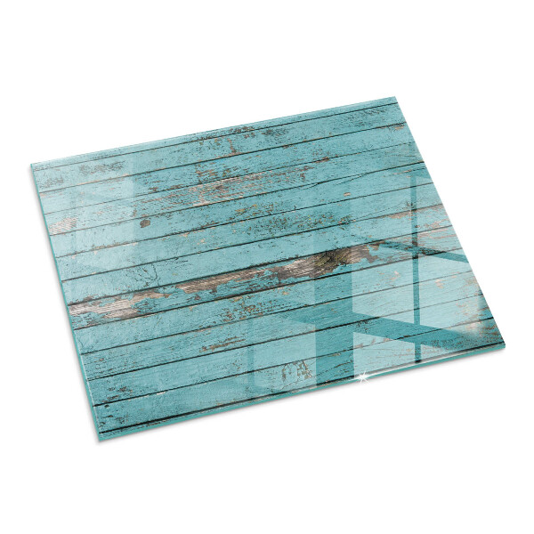 Rectangular glass hearth for wood stove Rustic boards in a natural style