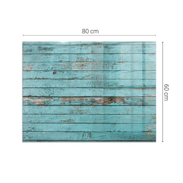 Rectangular glass hearth for wood stove Rustic boards in a natural style