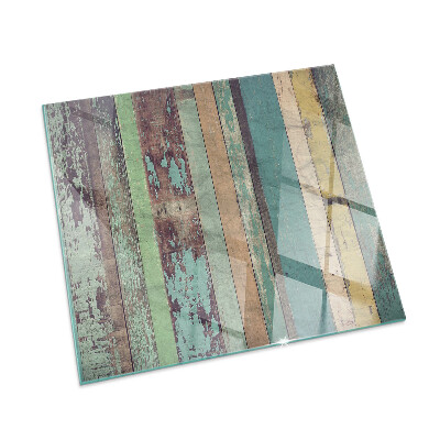 Rectangular glass hearth Board colors in different tones