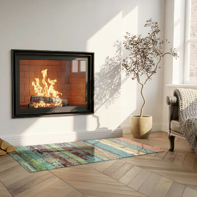 Rectangular glass hearth Board colors in different tones
