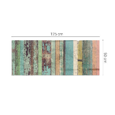 Rectangular glass hearth Board colors in different tones
