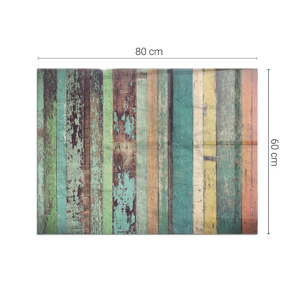 Rectangular glass hearth Board colors in different tones