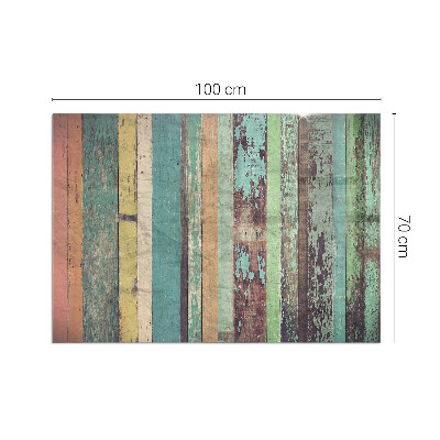 Rectangular glass hearth Board colors in different tones