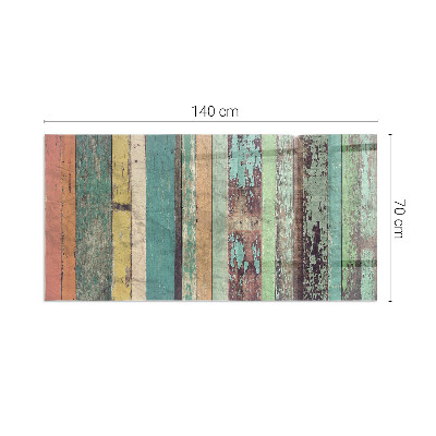 Rectangular glass hearth Board colors in different tones