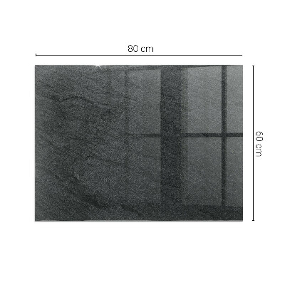 Rectangular glass hearth for wood stove Stone structure pattern