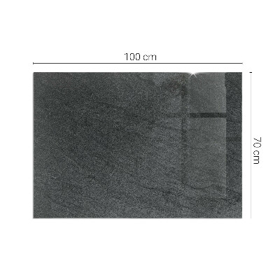 Rectangular glass hearth for wood stove Stone structure pattern