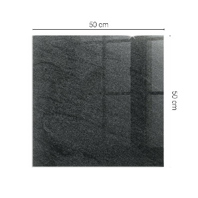 Rectangular glass hearth for wood stove Stone structure pattern