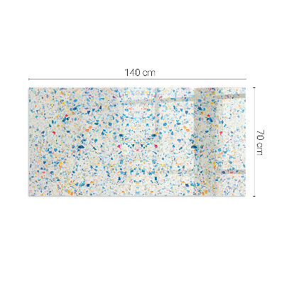 Rectangular glass hearth for wood stove Abstract texture motif