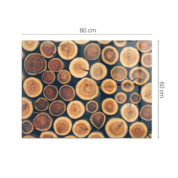 Rectangular glass hearth for wood stove Box with wooden frame