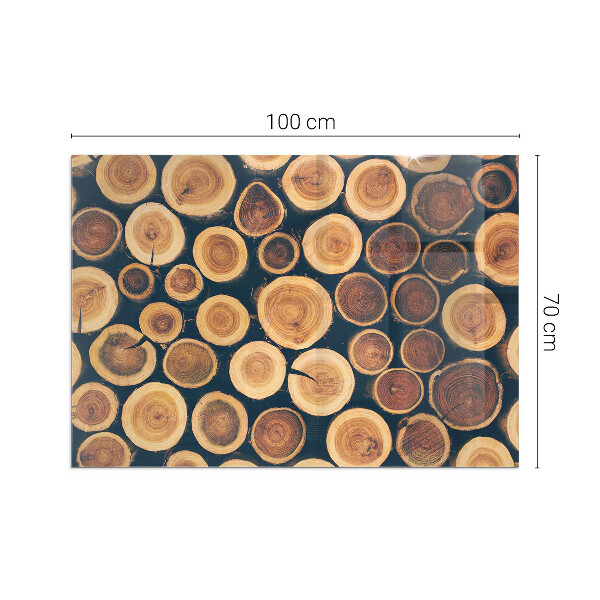 Rectangular glass hearth for wood stove Box with wooden frame