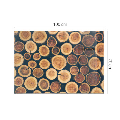 Rectangular glass hearth for wood stove Box with wooden frame