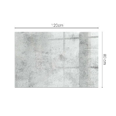Rectangular glass hearth for wood stove Concrete texture in a raw style