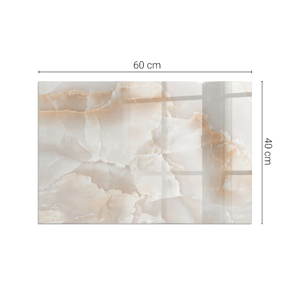 Rectangular glass hearth for wood stove Stone organic motif