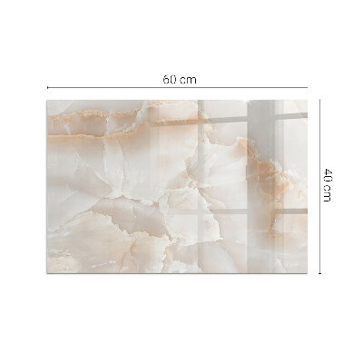 Rectangular glass hearth for wood stove Stone organic motif