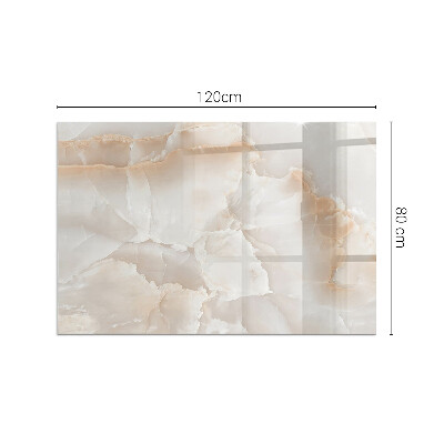 Rectangular glass hearth for wood stove Stone organic motif