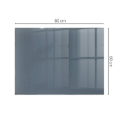 Rectangular glass hearth for wood stove Color: Dark Blue