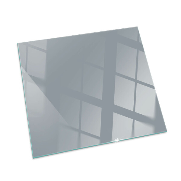 Rectangular glass hearth for wood stove Color Gray