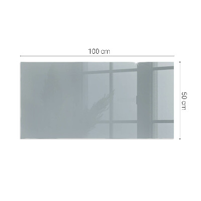 Rectangular glass hearth for wood stove Color Gray