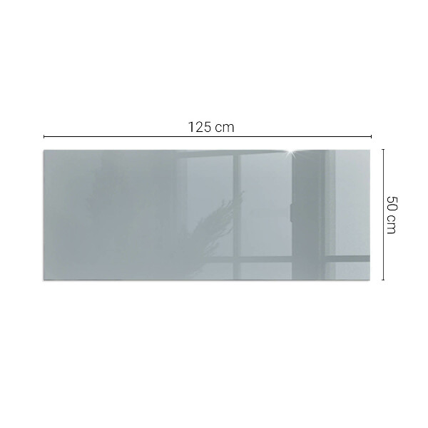Rectangular glass hearth for wood stove Color Gray