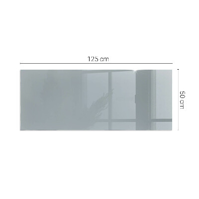 Rectangular glass hearth for wood stove Color Gray