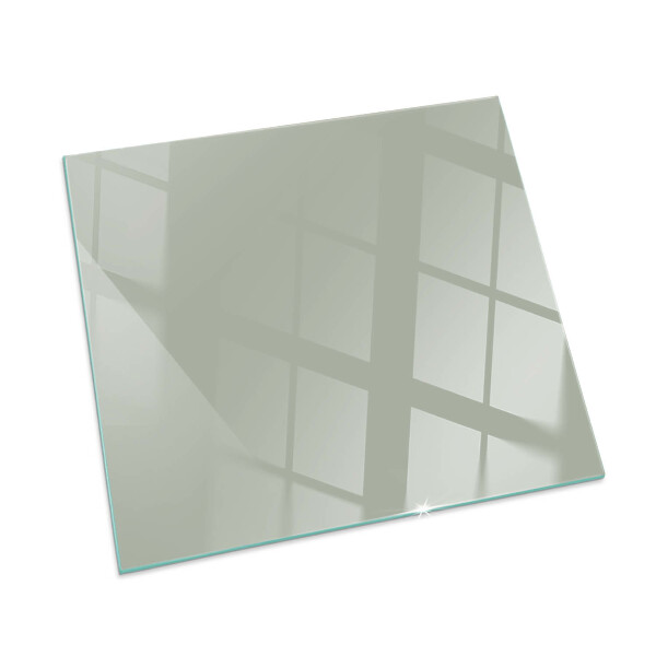 Rectangular glass hearth for wood stove Color Gray-green