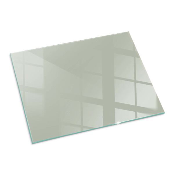 Rectangular glass hearth for wood stove Color Gray-green