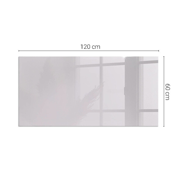 Rectangular tempered glass hearth Color Light Purple
