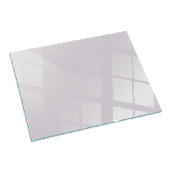 Rectangular tempered glass hearth Color Light Purple