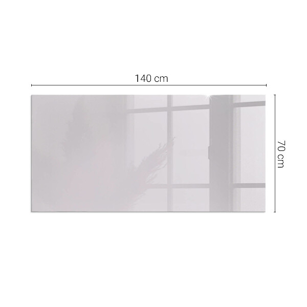 Rectangular tempered glass hearth Color Light Purple